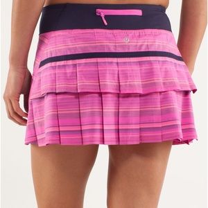 Lululemon pace setter elevation skirt Sz 8